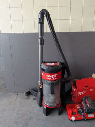 Ruggedragen Accu Stofzuiger, Milwaukee, M18FBPV