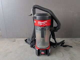 Ruggedragen Accu Stofzuiger, Milwaukee, M18FBPV, Rood
