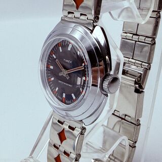 Vintage Mechanisch Timex Horloge met Originele Doos en Papieren