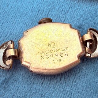 Vintage Seiko 14K Gold Filled mechanisch dameshorloge