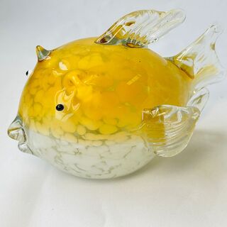 Japanse blowfish glaskunst Murano model
