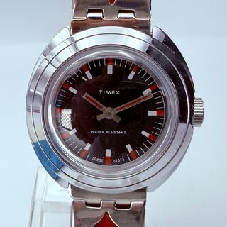 Vintage Mechanisch Timex Horloge met Originele Doos en Papieren