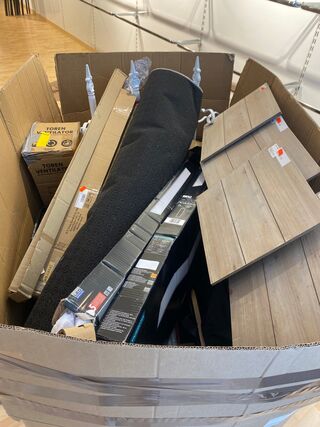 Ca. 80x Winkel- en magazijninventaris