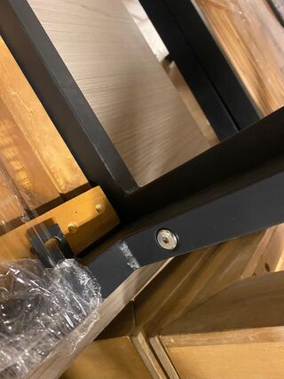 2x Tuintafel