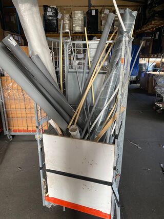 Partij installatiemateriaal