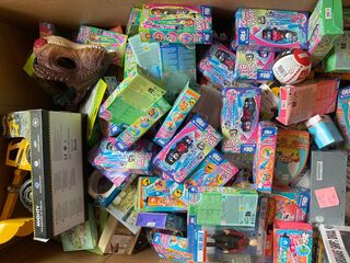 Ca. 205x Speelgoed, Hot Wheels, Hasbro, Playmobil Etc.