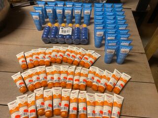 Ca. 109x Zonnebrand en aftersun, Vichy, Eucerin, La Roche-Posay