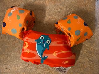 Ca. 105x Puddle jumper, Bestway, 15-30kg one size, oranje