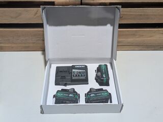 3x MULTI VOLT accu, HIKOKI, BSL 36A18X, en snellader UC18YSL3