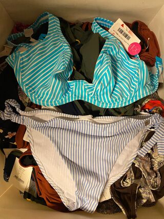 Ca. 175x Badmode, bikinibroekjes en -topjes, Cyell, Hunkemoller, Elomi