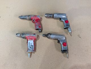 4x Pneumatische schroefmachine