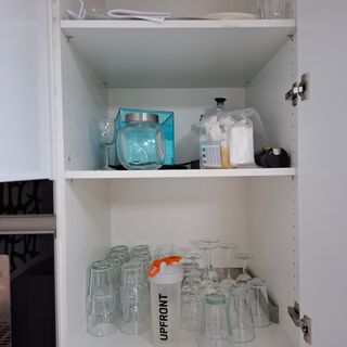 Inhoud keukenwand