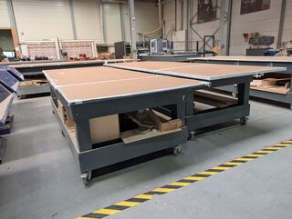 2x  Verrijdbare werkbank