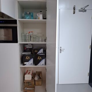 Inhoud keukenwand