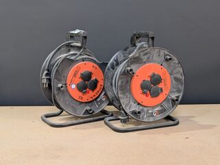 2x Kabelhaspel Connectra