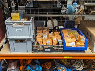 Partij haakse hoekstukken, OBO BETTERMAN, incl. diversen