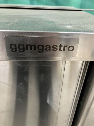 2x RVS horeca hangschuifkasten, GGM Gastro