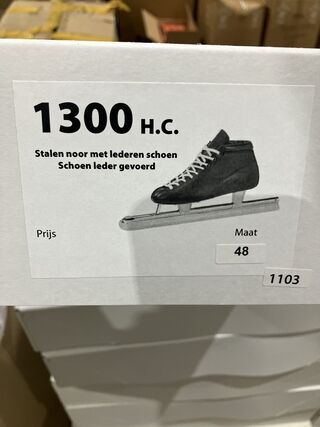 Ca. 20x Paar Viking noren schaatsen, Viking