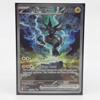 Kaart, Pokémon, Zekrom EX 166/086 BLK EN, 2025