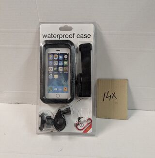 Ca. 14x Waterproof telefoonhouder, zwart