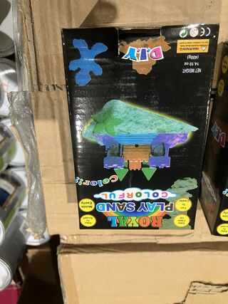 Ca. 192x Playsand colorful sets