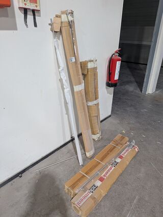 Partij rvs deur/kast grepen