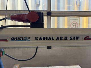 Radiaalzaagmachine, OMGa, RN 700 Ø350, blauw/wit/grijs, 2004, 400 V kr