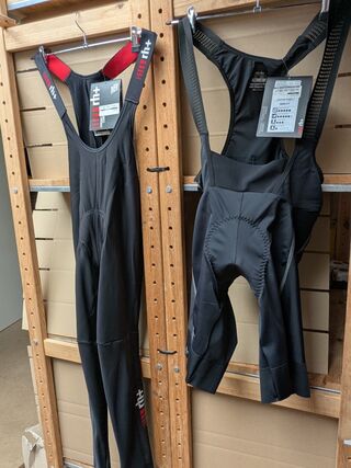 2x Fietsbroek met zeem RH+, zwart, mt XL