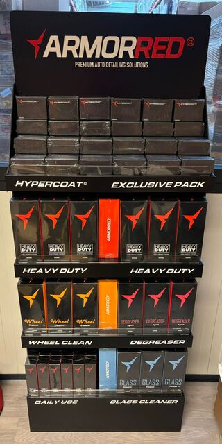 Display auto cosmetica ARMOR RED, 573-delig