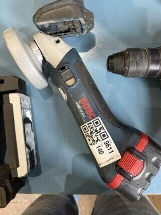 Accu haakse slijper, Bosch, GWS 14,4 V, blauw/zwart