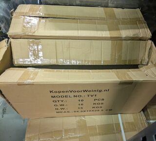 Ca. 20x Platte tv muursteun, Kopen Voor Weinig, TV1 flat, zwart, 84 –