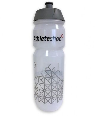 Ca. 100x Bidon, Tacx, transparant, 750 cc