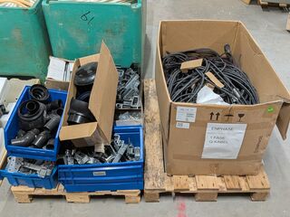 Partij divers installatiemateriaal