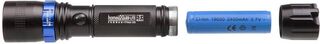 Ca. 10x Fennek oplaadbare LED zaklamp + accu’s Homeij, oplaadbaar, zwa