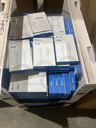 Ca. 175x USB-C to lightning oplaadkabels, Andobil, wit