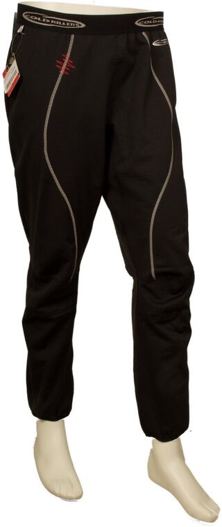 3x Motor onderkleding, Cold Killers, zwart, mt XXL