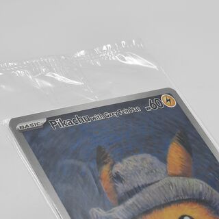 Kaart, Pokémon, Pikachu with Grey Felt Hat SVP 085 Promo, 2023