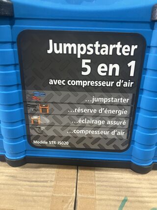 6x 5-in 1 Jumpstarters, STR-JS020, blauw