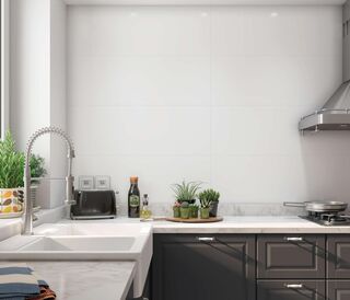Wandtegel – 50,4m3 Argenta Ceramica, wit