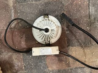 Ca. 30x Ronde LED-inbouwspot, DGC 15W 350mA, wit, met Delta Light LED-