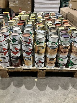 Pallet verfblikken