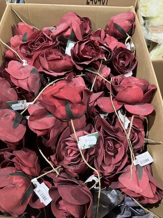 Partij Deco/droogbloemen