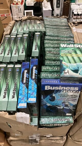 Ca. 288x Pc spellen Wallstreet/ Business Tycoon, Ubisoft