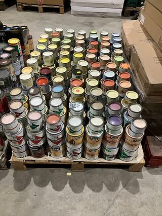 Pallet verfblikken