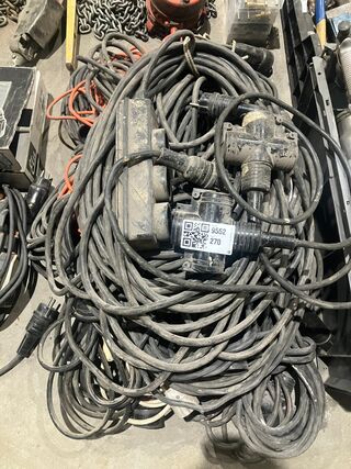 Partij verlengkabels, 220v