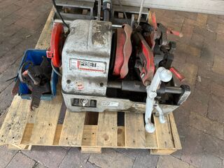 Elektrische pijpdraadsnijmachine, Rothenberger / Piset, P-60, grijs/ro