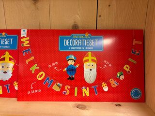 Ca. 72x Sinterklaas decoratie set