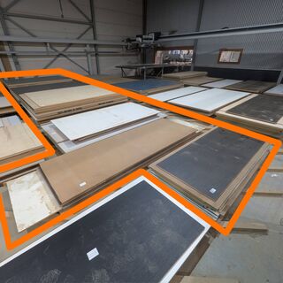 Ca. 109x Houten plaatmateriaal