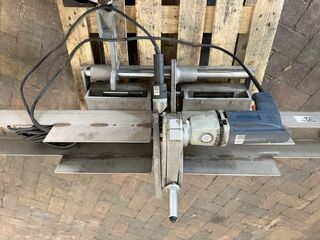 Kunststofbuis las- en persapparaat, WIDOS, Polypress 2000, grijs/blauw