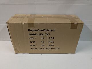 Ca. 10x Platte tv muursteun, Kopen Voor Weinig, TV1 flat, zwart, 84 –